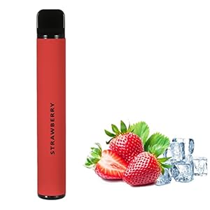 ALTcompluser E Zigarette Einweg 1000 Züge, Einweg Vape Stick Ohne Nikotin, Einweg E-Shisha(Erdbeere)