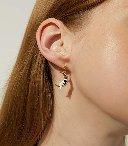 Fun Earrings Weird Aesthetic Earrings Cool Earrings Quirky Cute Kawaii Funny Crazy Food Object Creative Fruit Art Alt Indie Igirls Egirl Earrings For Women Girls #TOP1