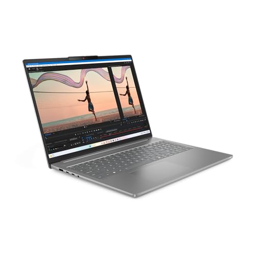 Lenovo IdeaPad Slim 5 Laptop | Copilot+ PC | 16WUXGA Display | AMD Ryzen AI 7 350 | 1TB SSD | 16GB RAM | AMD Radeon 860M Grafik | QWERTZ | Beleuchtet | Windows 11 | Luna Grau | 3 Monate Premium Care