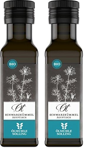 Ölmühle Solling Aceite de comino negro egipcio, 1 unidad (1 x 100 ml) (Paquete de 2)