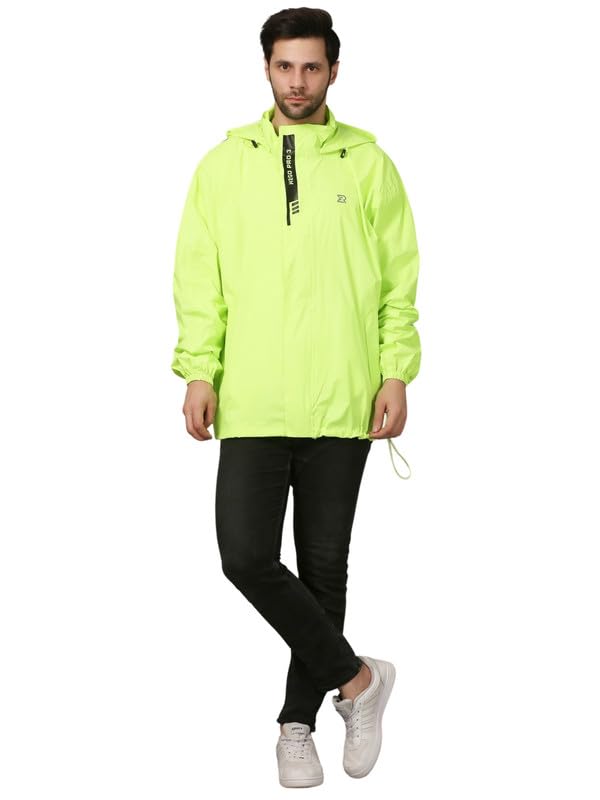 Buy Super Evershine Men's Reversible Waterproof Raincoat Long
