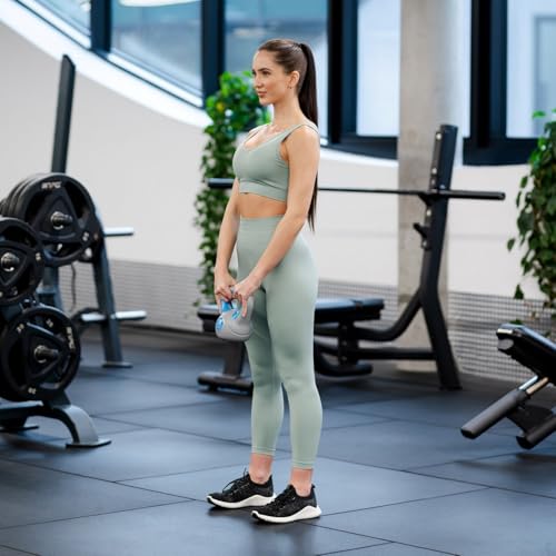 Gymtek Kettlebell 3kg, Gewicht voor Krachttraining, Workout Gewicht met Ergonomische Handvat, Kettlebell voor Spiertraining, Sport Apparatuur voor Thuis, Fitness, Gymnastiek, Thuis Workout Apparatuur - Afbeelding 4
