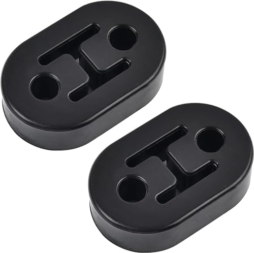2 Stücke Auspuffgummi,Auto Auspuff Aufhänger,Auspuffhalterung Gummi,Auspuffhalter Gummi,Auspuff Haltegummi,Halterung Schalldämpfer,Universal Auto Gummi Auspuff,Auspuff Für Die Autos Schalldämpfer