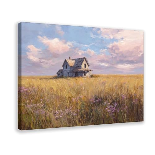 Poster sur toile style ferme de campagne française vintage