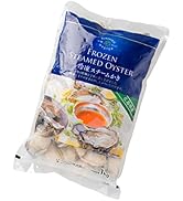 SETOUCHI OYSTER 冷凍 スチームかき 広島県産 1㎏ (内容量 850g / Ｌ / 約46～50 粒入り) 国産 冷凍牡蠣 (殻無し/むき身/生食用) 大粒 海鮮