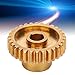 High Hardness 30 Teeth Sprocket 6mm Center Hole Brass Gear Industrial Robot Hardware Accessory for Industrial