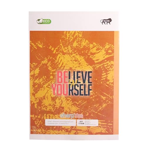 Image of Notebook A4 Size (21 x 29.7 cm), 144 Pages, Pack of 6