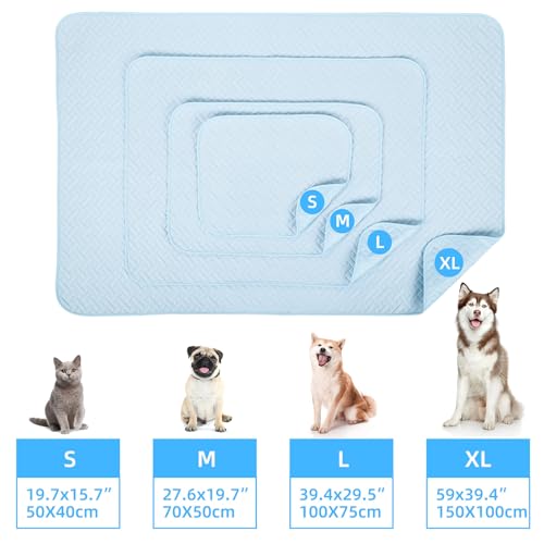 Tapis de refroidissement pour animaux de compagnie idéal en voyage ou salon - 7