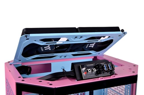 Boîtier PC Micro ATX Thermaltake The Tower 300 Mini Tour Rose - 5