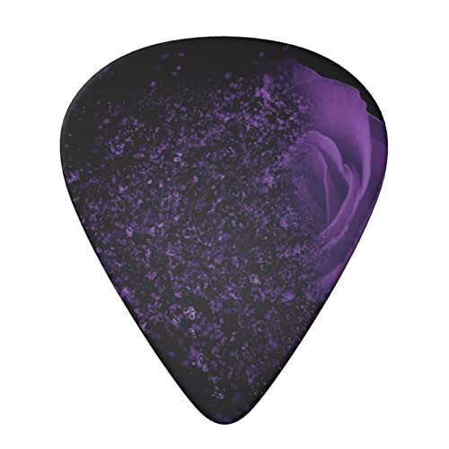 Purple Rose Lot de 6 médiators pour guitare acoustique, guitare électrique, basse, ukulélé – fins, moyens et épais. - Les Beatles, Paul McCartney, John Lennon, RIngo Starr, George Harrison Purple Rose Lot de 6 médiators pour guitare acoustique, guitare électrique, basse, ukulélé – fins, moyens et épais. – Image 4