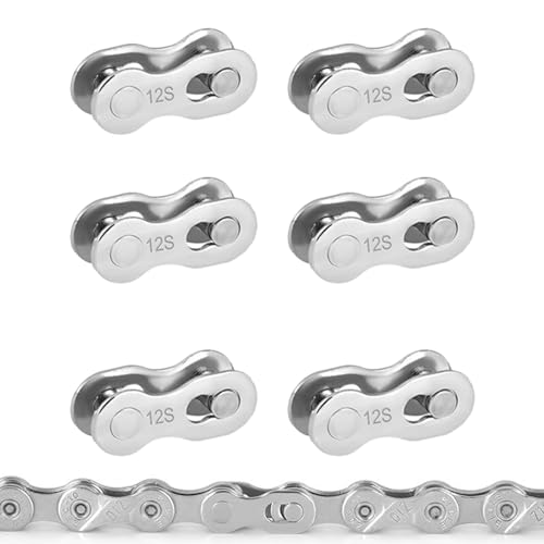 Enlace rápido de cadena, conector de unión de eslabones de conectividad fiable, 6 hebillas de cadena de compatibilidad , no daña los eslabones de las cadenas, junta de pasador de cadena para