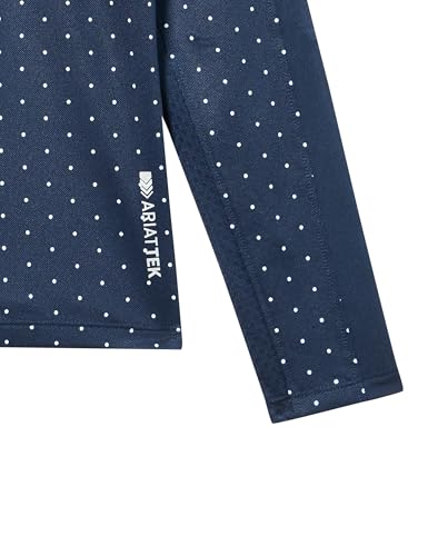 Ariat Sunstopper unissex infantil 3,0 1/4 Zip Baselayer, Ponto marinho, M