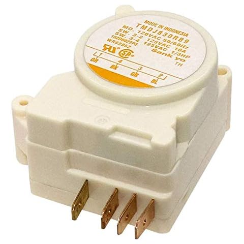 WR09X10049 Defrost Timer Control Replacement Part Compatible with GE Hotpoint Refrigerator Replaces WR09X0278 SWR9X412 SWR9X413 SC952 Cover