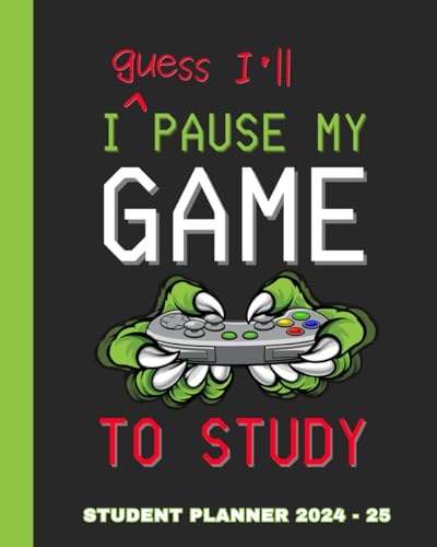 Student Planner 2024-2025: Jam-Packed & Fully Dated To Help Organize Your School Work Effectively & Ultimately Give You More Gaming Time! image 2