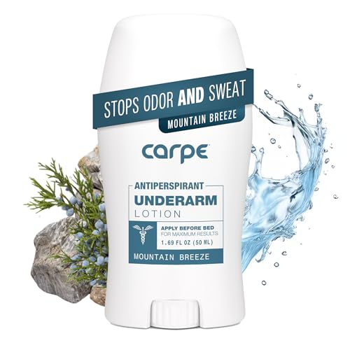 Carpe Underarm Antiperspirant Deodorant Advanced Sweat & Odor Protection Formula - Deodorant for Men