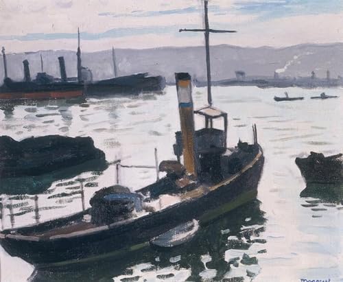Affiche le Port d'Alger d'Albert Marquet reproduction moderne