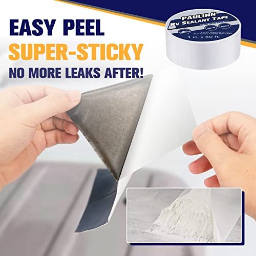 Paulinn Rv Camper Roofing Repair Sealant Tape White thumb #1