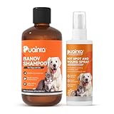 PUAINTA Hot Spot Spray 8oz + Shampoo 16oz