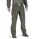 kampfhose oliv Schoeller-Dynamic Stretch-Material im oberen Rücken und Gesäßbereich