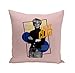 Fabulous Coussin 40x40 cm Light Club Parodie Jeu de Mot Humour Pop Art
