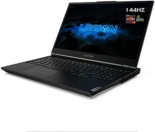 Lenovo Legion 5 Gaming Laptop, 15.6" FHD IPS 300Nits 144Hz, AMD Ryzen 7 4800H, GeForce RTX 2060 6GB GDDR6, Windows 10, with Woov High Speed 6FT HDMI Cable Bundle (16GB RAM | 512GB PCIe SSD | 1TB HDD)