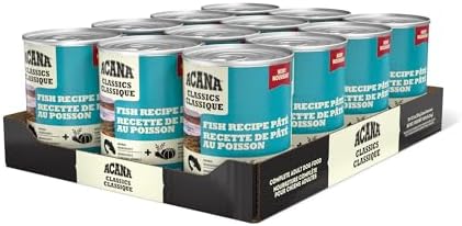 ACANA Classics Pate Wet Dog Food Fish Recipe 12.5oz Cans (12 Count)