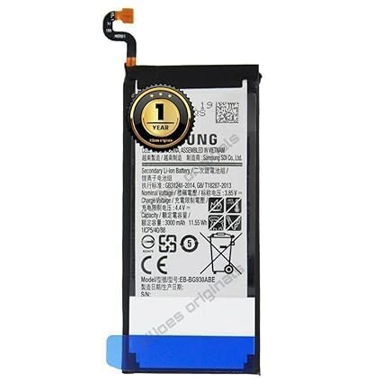 Image of EB-BG930ABE Battery for Samsung Galaxy S7 Battery SM-G9300 G930F Battery with 1 Year Warranty******* (O81)