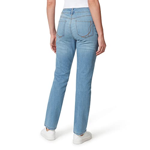 Bandolino Women's Mandie Signature Fit High Rise Straight Leg Jean, LOA, 143