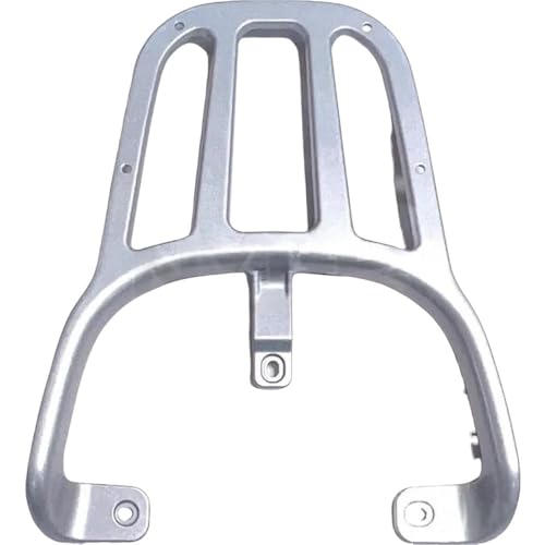 Porte bagages moto support arrière modification alliage aluminium argenté universel