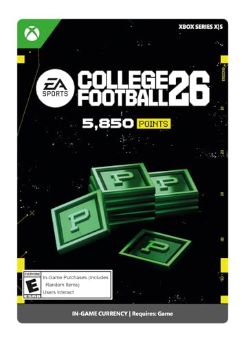 College Football 26: 5850 Points - Xbox Series X|S [Digital Code]