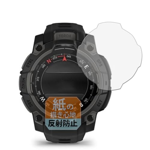 Leipsden GARMIN Instinct 3 AMOLED/Dual Power 45mm Ή Paper Texture ی tB ɏ悤ȏSn ˒ጸ hw {