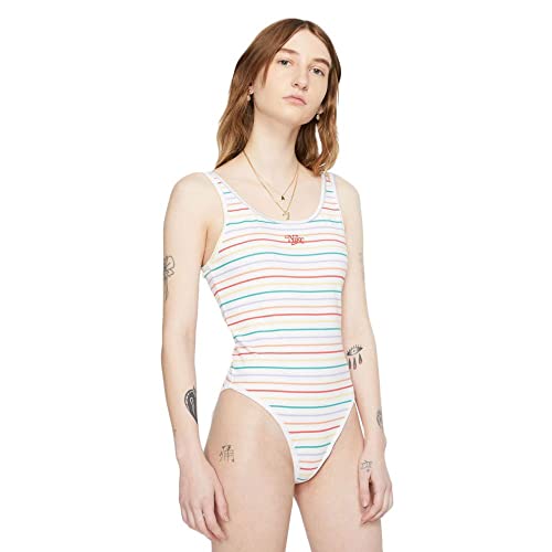 Nike W NSW Retro Fem Bdysuit AOP la solution pour un style ajusté sans plis
