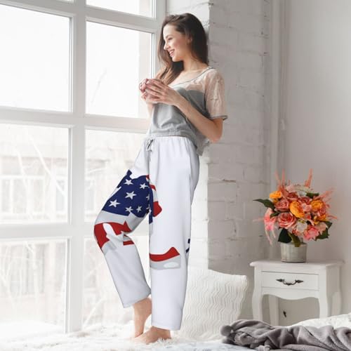 Pantalon de pyjama pour femme doux extensible avec poches amples - 7