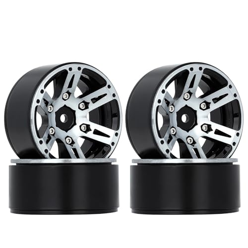 Jante pour Chenille de Roche 1/10 Métal Serrure à Billes SCX10 TRX4