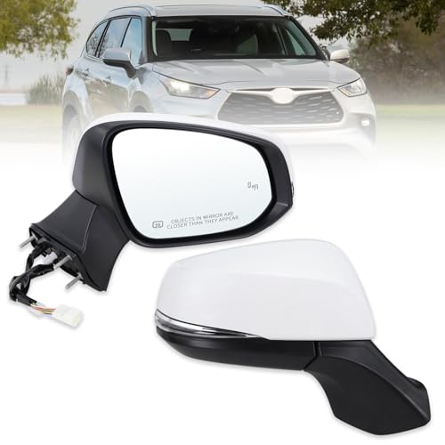 Lqito Side Mirror for Toyota Highlander