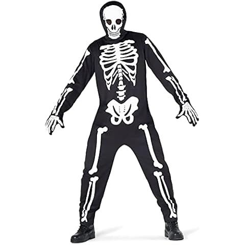 Morph Skeleton Costume for Men - Halloween Jumpsuit Cover