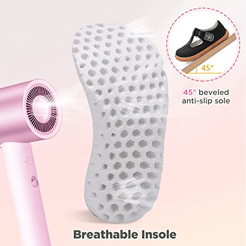 L-RUN Toddler Shoes Set (2 Pairs) - Girls Dress Shoes (Size: 5.5-6 Toddler) - Bundle - Black Toddler Shoes (Size: 6 Toddler)4