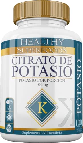 Citrato De Potasio Premium 100 Tabletas