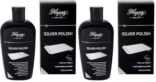 Hagerty Silver Polish 250 ml: pulido eficaz para limpiar plata y objetos metálicos