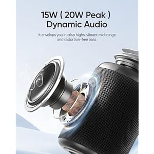 Portable Bluetooth Speaker with Lights, Powerful Crystal Clear Sound, IPX5 Waterproof, All Day Playtime, AUX&TF-Card Input, Bluetooth 5.3, TWS Paring, Small Wireless Speaker for Outdoor, Gift Ideas Portable Bluetooth Speaker with Lights Powerful Crystal Clear Sound IPX5 Waterproof All Day Playtime AUXTF Card Input Bluetooth 53 TWS Paring Small Wireless Speaker for Outdoor Gift Ideas