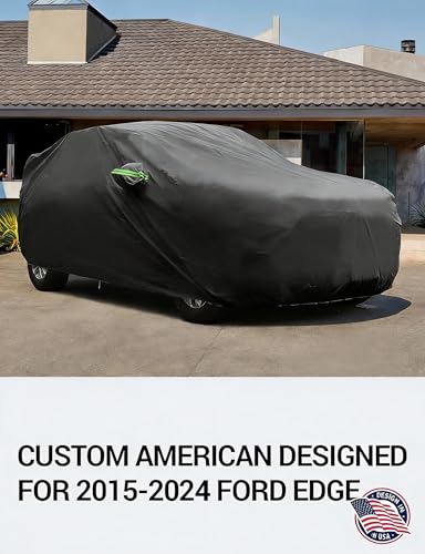 Image of Proadsy Custom Fit 2015-2024 Ford Edge Car Cover Waterproof UV Sun Outdoor