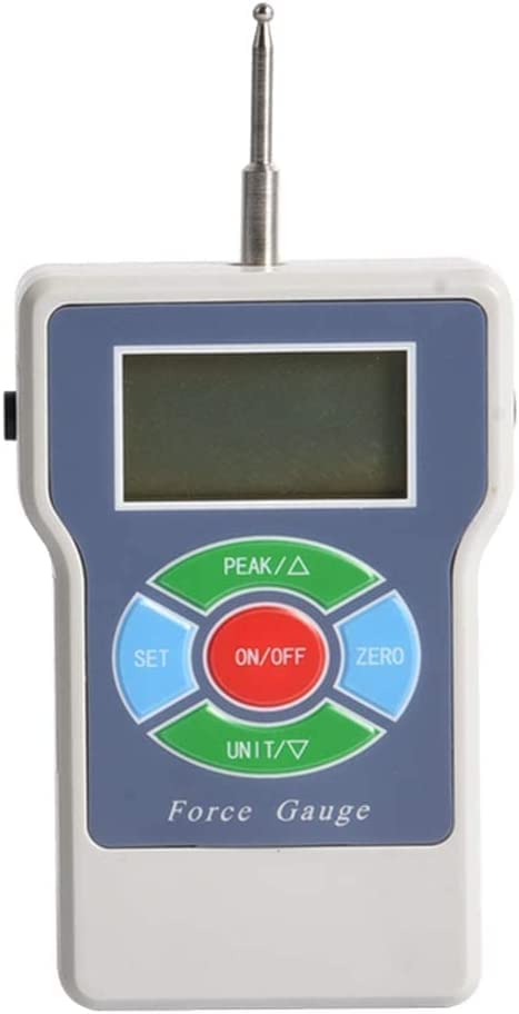 Digital Tensionmeter Tension Meter Tension Measurement Tool with 5 Units N Kg Lb Oz g Max Load Value 2N/ 0.2KG/ 0.41Lb/ 7.2Oz/200g Accuracy ±0.5%