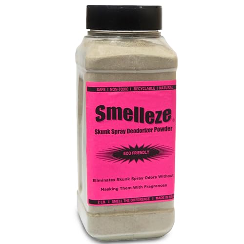 SMELLEZE Natural Skunk Smell Removal Deodorizer: 2 lb. Powder Get
