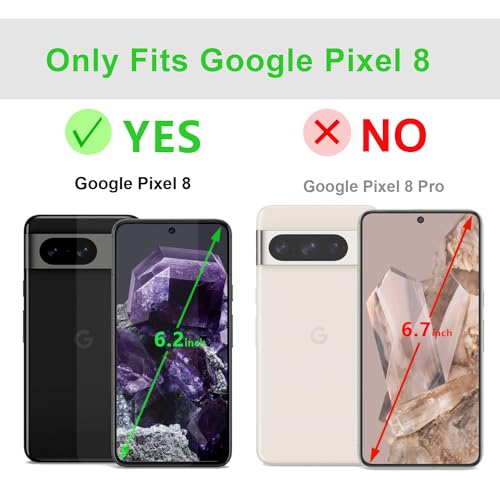 LENSUN Genuine Leather Case for Google Pixel 8 - Image 2