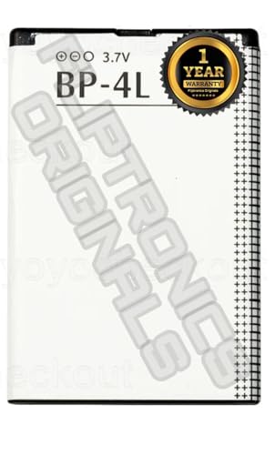 Image of BP-4L Battery for Nokia E52, E55, E61, E61i, E63, E71, E71X, E72, E72i, E73, E90, E90i, E95, N97, N97i, N810, 6760 MBT-5979 Battery with 1 Year Warranty****(X244)