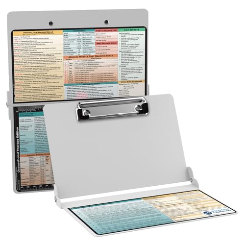 Whitecoat Clipboard® - Occupational Therapy Edition (White, Bifold)