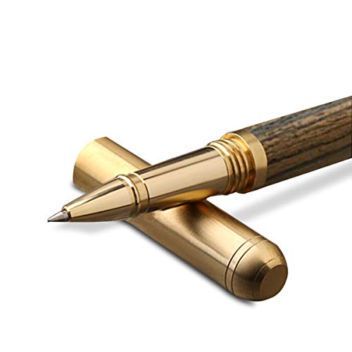 Stylo de signature en bois fait main noble en bois de tigre B