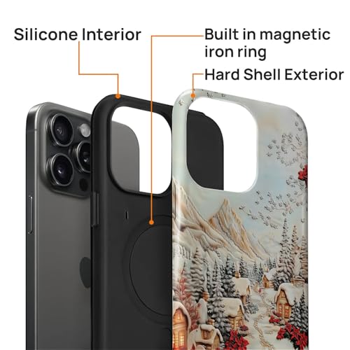 Coque iPhone 14 Pro MagSafe double couche pour éviter les bris d'écran - 3