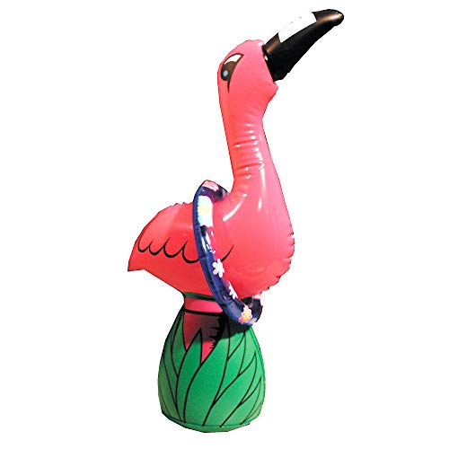 Amscan 391969 Inflatable Flamingo Or Shark Ring Toss Game cover