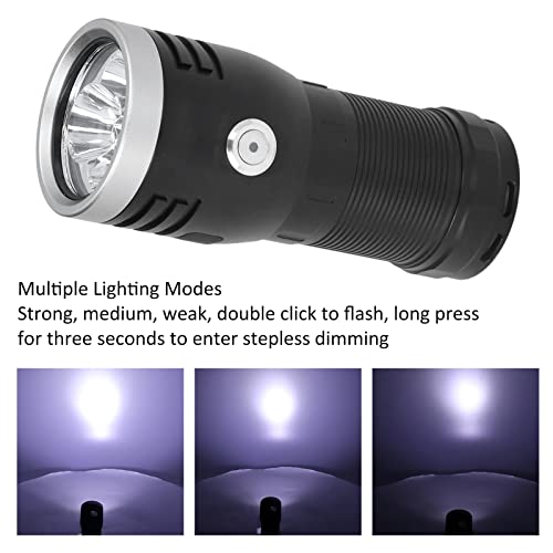 Lampe torche P50 rechargeable 10000 lm étanche à intensité variable